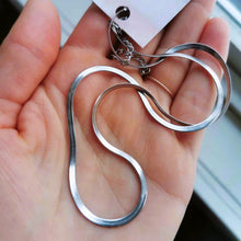Load image into Gallery viewer, Herringbone Chain - Silver