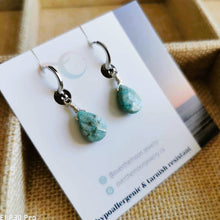 Load image into Gallery viewer, Amazonite Drop Earrings
