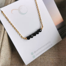 Load image into Gallery viewer, Spinel Bar Necklace