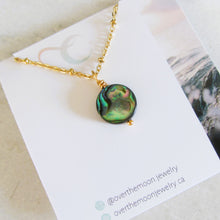 Load image into Gallery viewer, Abalone Amulet Necklace