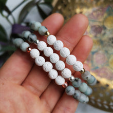 Load image into Gallery viewer, Kiwi Jasper Essential Oil Diffuser Bracelet