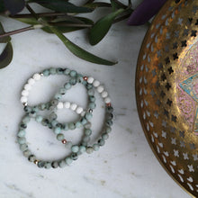 Load image into Gallery viewer, Kiwi Jasper Essential Oil Diffuser Bracelet