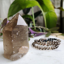 Load image into Gallery viewer, Smoky Quartz Essential Oil Diffuser Bracelet