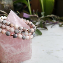 Load image into Gallery viewer, Zebra Jasper Essential Oil Diffuser Bracelet