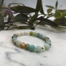 Load image into Gallery viewer, Amazonite Essential Oil Diffuser Bracelet