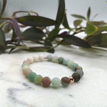 Load image into Gallery viewer, Amazonite Essential Oil Diffuser Bracelet