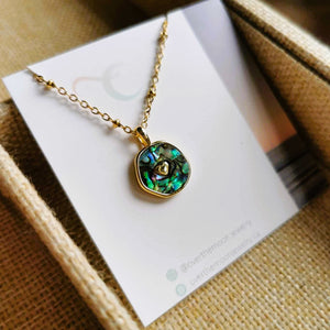 Abalone Heart Necklace