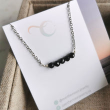 Load image into Gallery viewer, Spinel Bar Necklace