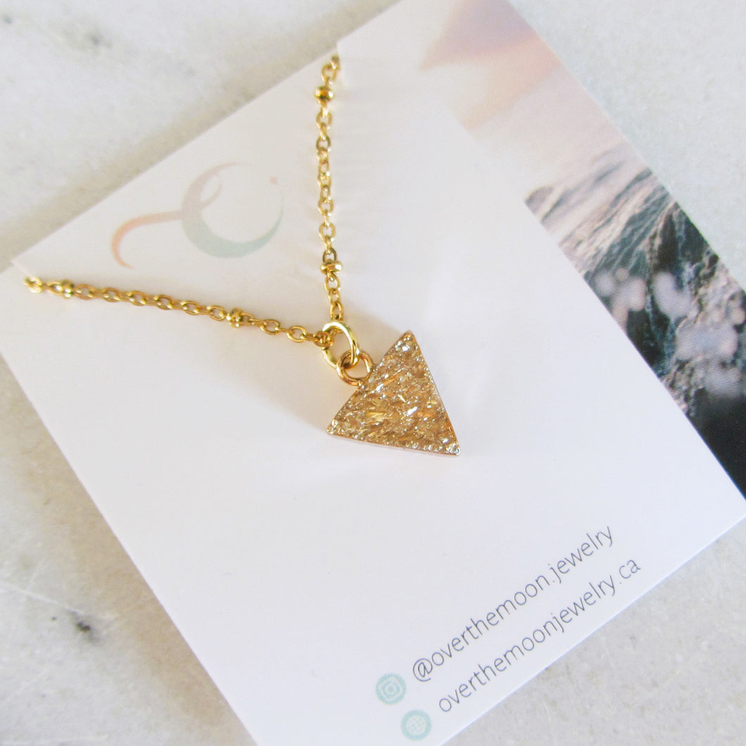 Champagne Geode Necklace