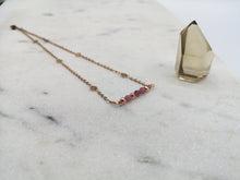 Load image into Gallery viewer, Tourmaline Necklace - October Birthstone
