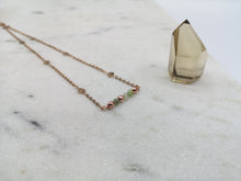 Load image into Gallery viewer, Chrysoprase Necklace - May Birthstone