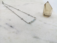 Load image into Gallery viewer, Aquamarine Necklace - March Birthstone